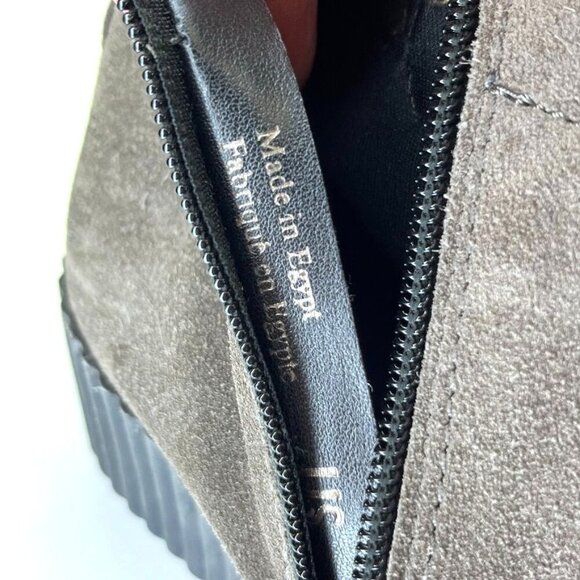 The Flexx Easy Does It Women’s Wedge Ankle Bootie Size 8.5 in Gray - Picture 10 of 16
